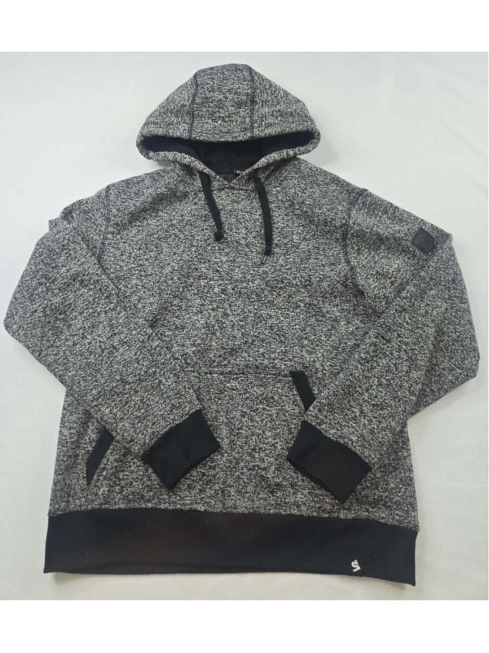 Southpole | Women | Hoodie | Gray and Black | Size Medium